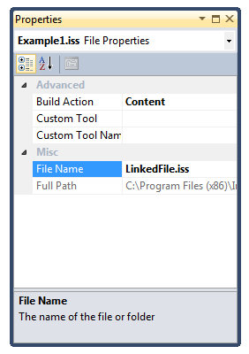 Compiling linked scripts