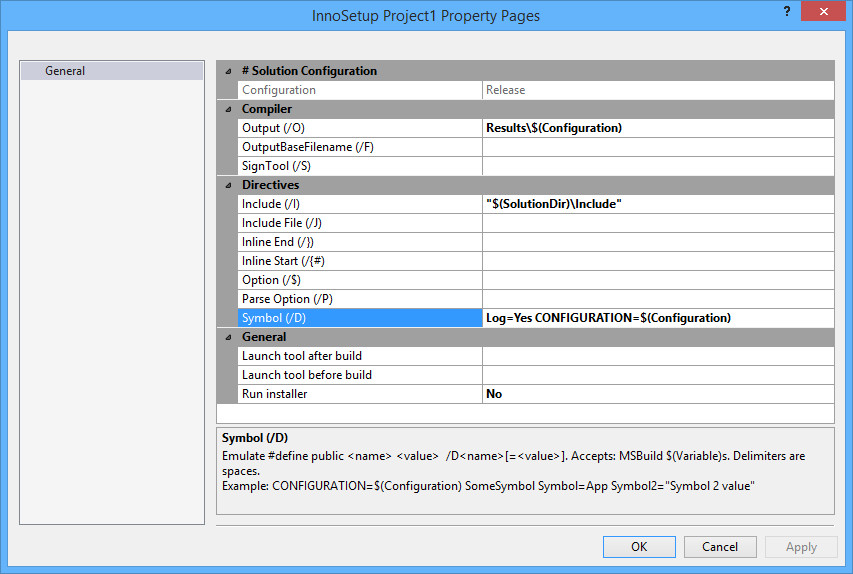 New and improved Project Properties