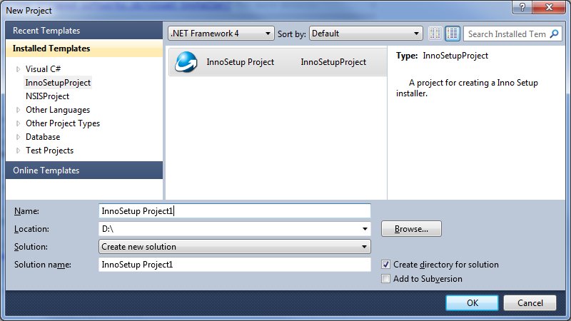 inno setup project