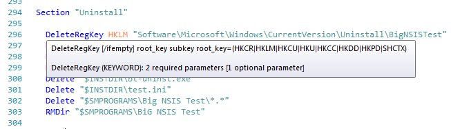 IntelliSense quick info